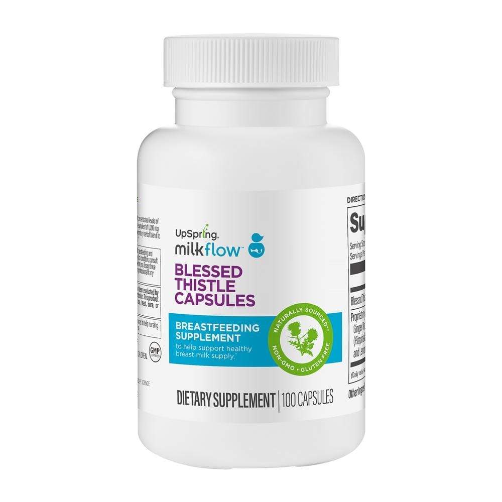 Milkflow Blessed Thistle Capsules - 100 Count