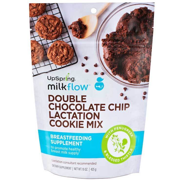 UpSpring Milkflow Fenugreek Double Chocolate Chip Lactation Cookie Mix