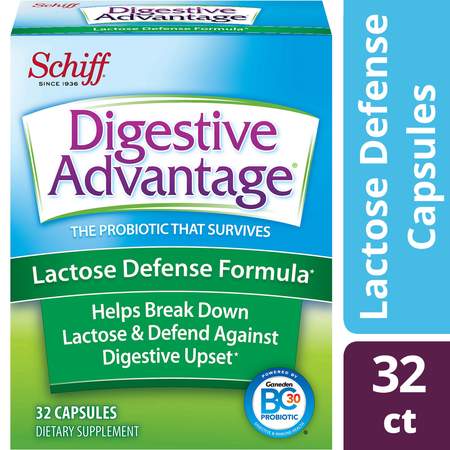 Digestive Advantage Lactose Defense Fórmula Capsules