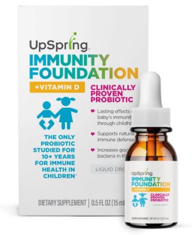 Immunity Foundation Probiotic Drops - Vitamin D